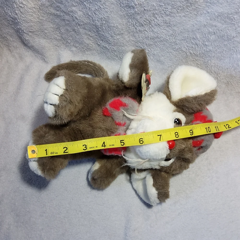 Vintage 1987 Lil' Tweaks Christmas Mouse Commonwealth Plush Target Exclusive 10